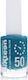 Sixteen Cosmetics 50'' No 736 Glossy Βερνίκι Νυχιών Quick Dry Μπλε 11ml
