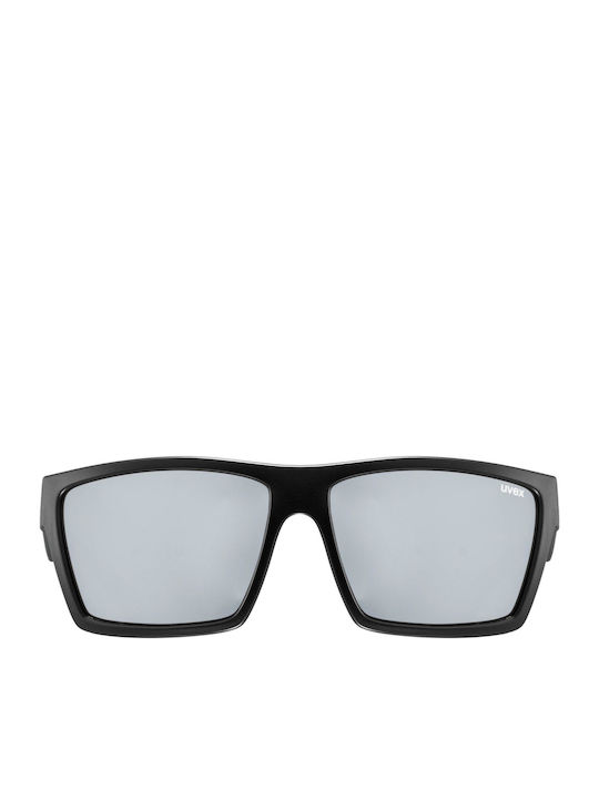 Uvex Lgl 29 Men's Sunglasses with Black Plastic Frame and Silver Mirror Lens 5309472216