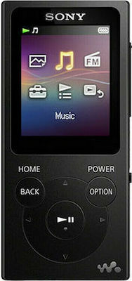 Sony NW-E394 MP4 Player (8GB) με Οθόνη LED LCD / TFT 1.77" Μαύρο