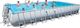 Bestway TriTech Πισίνα PVC με Μεταλλικό Σκελετό & Αντλία Φίλτρου 956x488x132εκ.