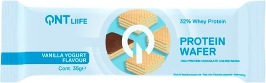 QNT Protein Wafer Bar with 32% Protein & Flavor Vanilla Yogurt 35gr
