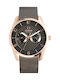 Obaku Damen Uhr mit Schwarz Metallarmband