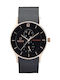 Obaku Watch with Black Metal Bracelet V157GMVBMB