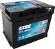 Exide Baterie Auto EFB 12V cu Capacitate 60Ah și CCA 640A Pornire/Oprire