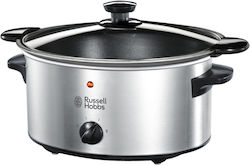 Russell Hobbs Slow Cooker 160W With Capacity 3.5L Silver Russell Hobbs Slow Cooker 160W With Capacity 3.5L Silver