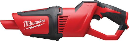 Milwaukee M12 HV-0 Επαναφορτιζόμενο Σκουπάκι Χειρός 12V Χωρίς Φορτιστή και Μπαταρία Κόκκινο