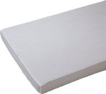 Alfa Care Single Waterproof Mattress Cover Fitted White 100x200cm