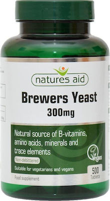 Natures Aid Brewers Yeast 300mg 500 ταμπλέτες