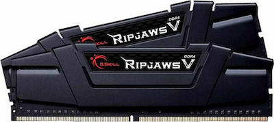 G.Skill Ripjaws V 32GB DDR4 RAM με 2 Modules (2x16GB) και Ταχύτητα 3200 για Desktop