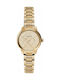 Burberry Classic Round Uhr mit Gold Metallarmband