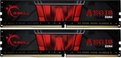 G.Skill Aegis 8GB DDR4 RAM με 2 Modules (2x4GB) και Ταχύτητα 2133 για Desktop