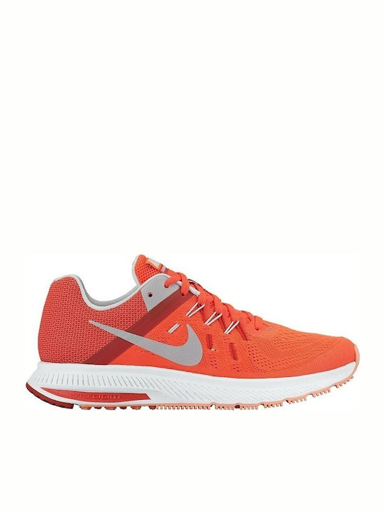 Nike Zoom Winflo 2 Γυναικεία Αθλητικά Παπούτσια Running Πορτοκαλί