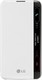 LG Quick Cover View Book Synthetic Leather Whit...