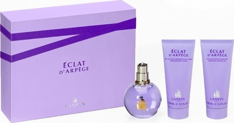 Lanvin Eclat D'Arpege Eau de Parfum 100ml & Shower Gel 100ml & Body