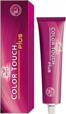 Wella Color Touch Plus Βαφή Μαλλιών 77/03 Ξανθό Φυσικό Χρυσό 60ml