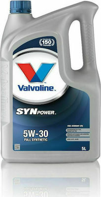 Valvoline Συνθετικό Λάδι Αυτοκινήτου Synpower FE 5W-30 5lt