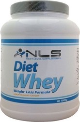 NLS Diet Whey Molkenprotein Glutenfrei mit Geschmack Kekse und Sahne 1kg