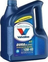 Valvoline DuraBlend 4T Teilsynthetisch Motorradöl für Viertaktmotoren 10W-40 4Es