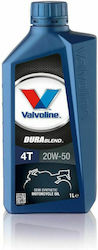 Valvoline DuraBlend 4T Sintetic Ulei de motocicletă pentru motoare în 4 timpi 20W-50 1lt