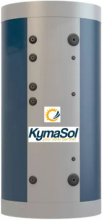 KymaSol Δοχείο Αδράνειας Glass 300lt με έναν Εναλλάκτη