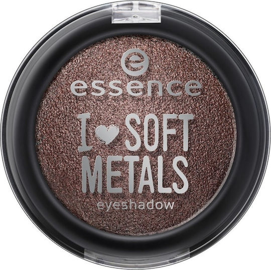 Essence I Love Soft Metals Eyeshadow 06 Brown'tastic Сенки За Очи В Пресована Пудра С Кафяв Цвят 4гр