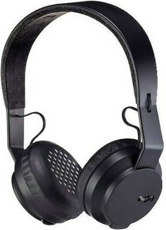The House Of Marley Rebel BT Безжични Bluetooth On Ear Слушалки с 10 часа Работа Черни