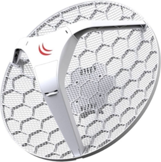 MikroTik LHG 5 3pcs Εξωτερική Κεραία WiFi Παραβολική 24.5dBi με σύνδεση Ethernet