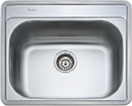 Donau DE 145 Ένθετος Inox Σατινέ Μ50xΠ60cm Ασημί