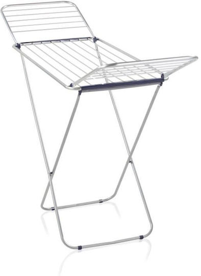 Leifheit Siena 180 Folding Floor Clothes Drying Rack made of Aluminum 94x178cm