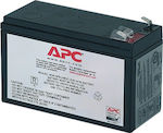 APC Replacement Cartridge 2 Μπαταρία UPS με Χωρητικότητα 7Ah και Τάση 12V