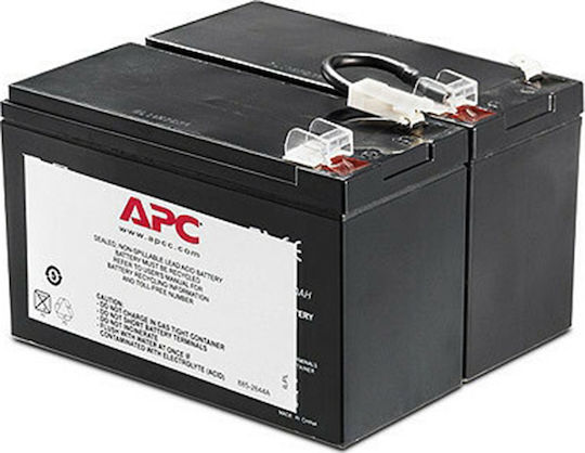 APC Replacement Cartridge 109 UPS Batterie mit Kapazität 9Ah und Spannung 24V 1Stück