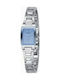 Fossil Uhr mit Silber Metallarmband ES9811