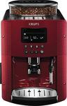 Krups Automatic Espresso Machine with Grinder 15bar Red