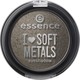 Essence Ich Liebe Soft Metals Lidschatten 07 Vintage Gepresster Puder mit Khaki Farbe 4gr