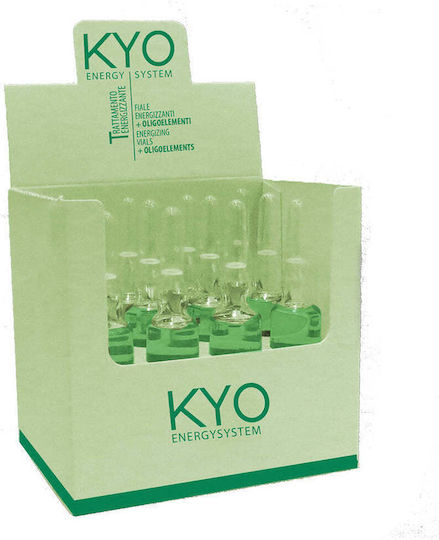 KYO Energy System Κατά 12x10ml Αμπούλες Μαλλιών κατά της Τριχόπτωσης 12x10ml