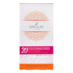 Simoun Hair Removal Wax Strips 20 Pieces