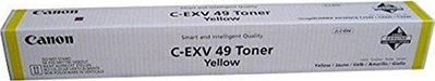 Canon C-EXV49Y Toner Laser Printer Yellow 19000 Pages (8527B002)