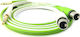 Oyaide d+ XFT class B Cable 6.3mm male - 6.3mm male 1m Green