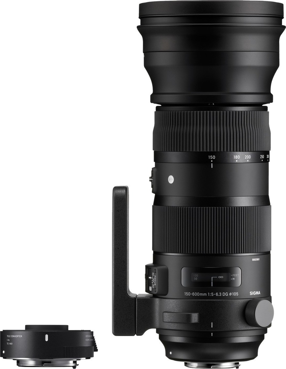 Sigma 150600mm F/56.3 DG OS HSM Sports Kit with TC1401 (Canon) Skroutz.gr