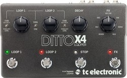 TC Electronic Ditto X4 Multi-Effekte Wirkung E-Gitarre und E-Bass