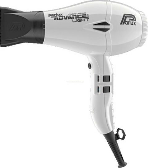 Parlux Ionic & Ceramic Advance Light Profesional Uscător de Păr 2200W Alb