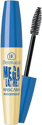 Dermacol Mega Lashes Black Wasserdicht Mascara für Band Schwarz 12.5ml