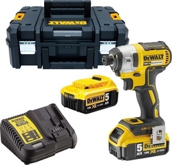 Dewalt Schlagschraubendreher Batterie Bürstenlos 18V 2x5Ah