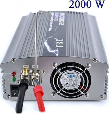 Inverter für Autos Modifizierte Sinuswelle 2000W zur Umwandlung von 12V DC in 220V AC