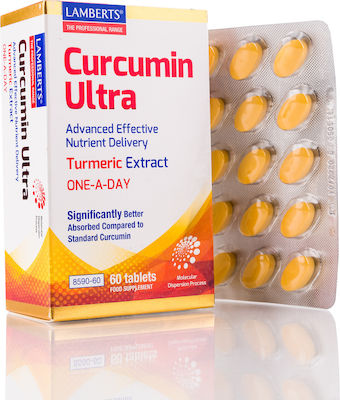 Lamberts Curcumin Ultra Kurkuma 60 Registerkarten