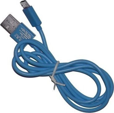 Volte-Tel 1m Regular USB 2.0 to micro USB Cable Blue (8112027)