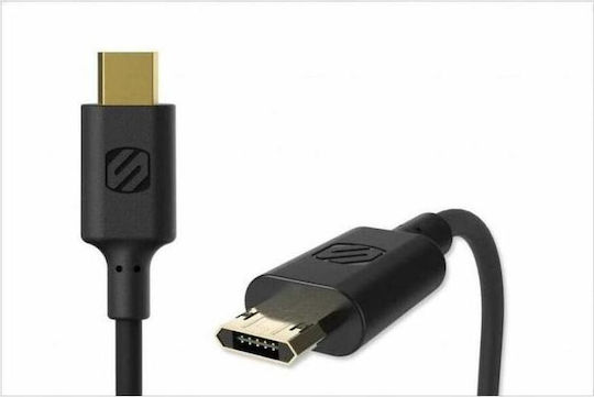 Scosche 1.2m Flat USB 2.0 to micro USB Cable (HDEZ4I)
