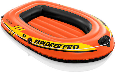 Intex Explorer Pro 50 Παιδική Φουσκωτή Βάρκα από 6 Ετών με Κουπιά 137x85εκ.