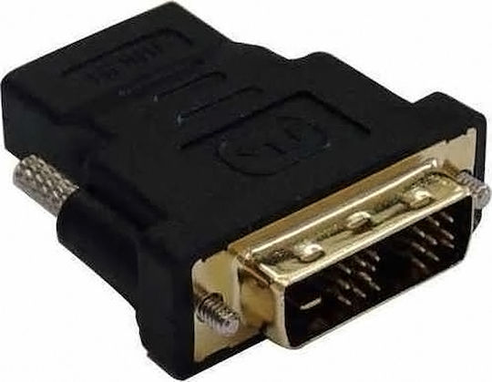 Muzik Μετατροπέας DVI-D male σε HDMI female 1τμχ 9-0016