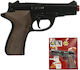 Carnavalista Metallic Pistol 8-shot T Kids' Pistol